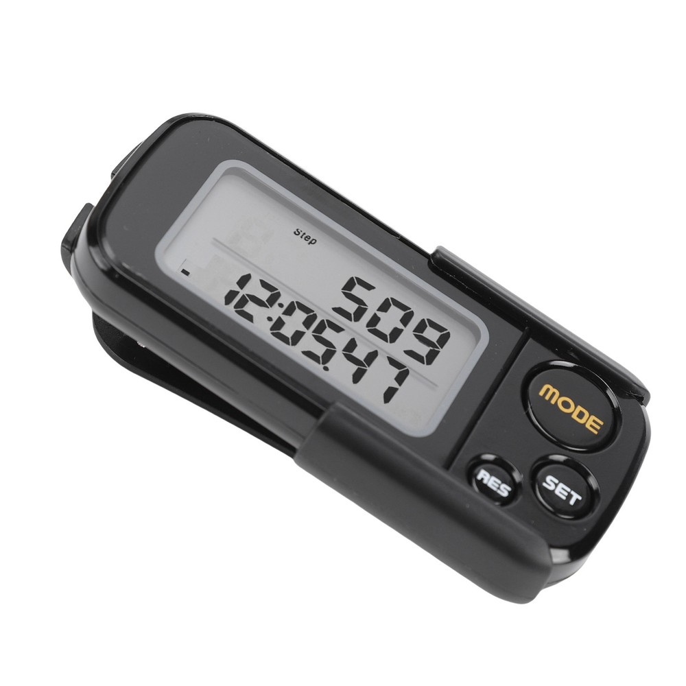 Walking 3D Pedometer With Large Digital Display 30 Days Memory Accurate Step