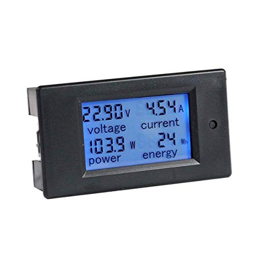 LCD Display Digital Ammeter Voltmeter Multimeter Current DC 6.5-100V 0-20A
