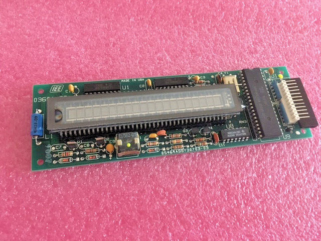 IEE 03601-82 Alphanumeric Fluorescent Display Board PCB 30703-03*NEW*