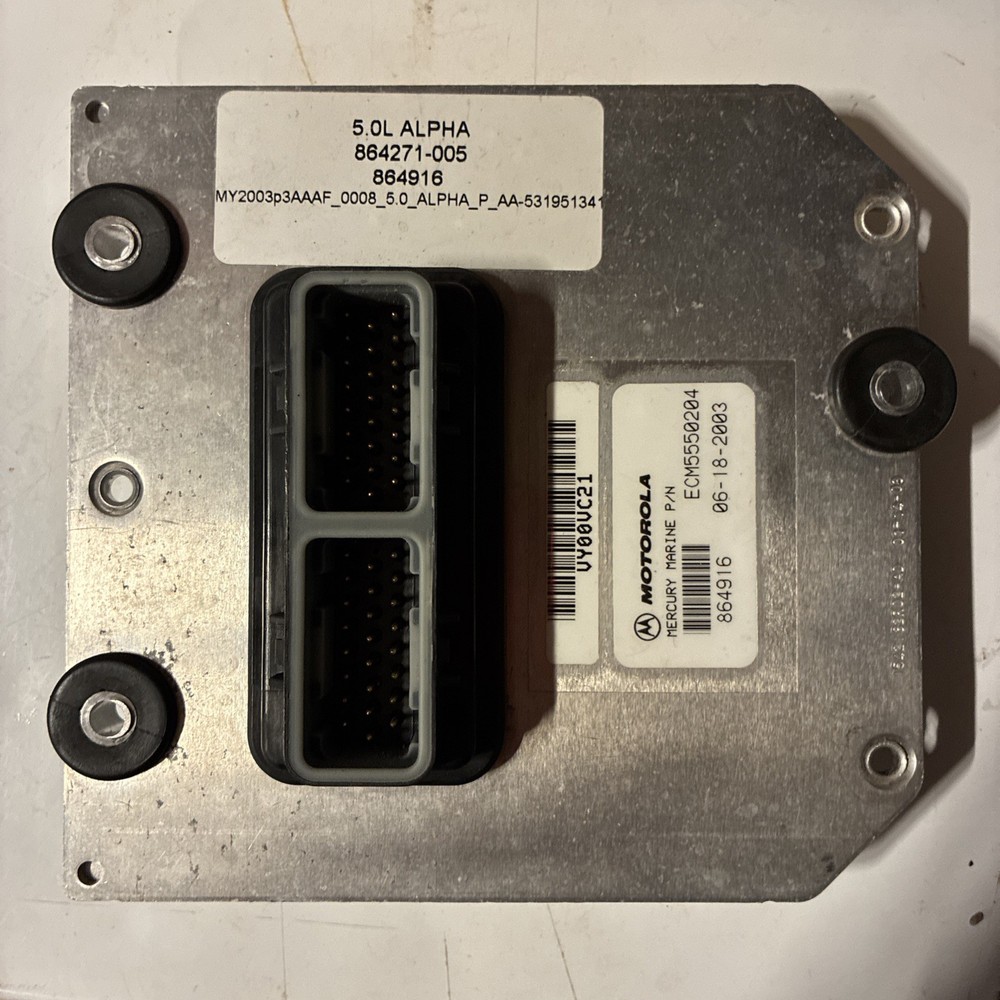 Mercruiser 5.0 L Mpi Alpha Ecm Engine Control Module