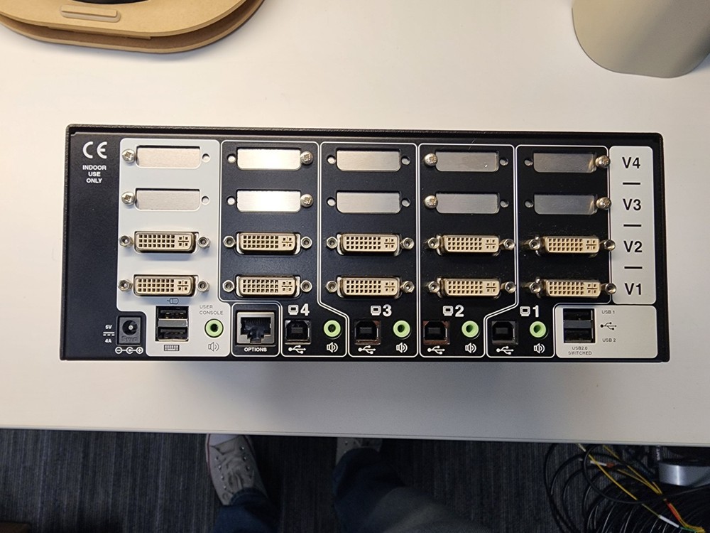 ADDERView PRO Dual Screen DVI-I USB KVM ADDER SWITCH
