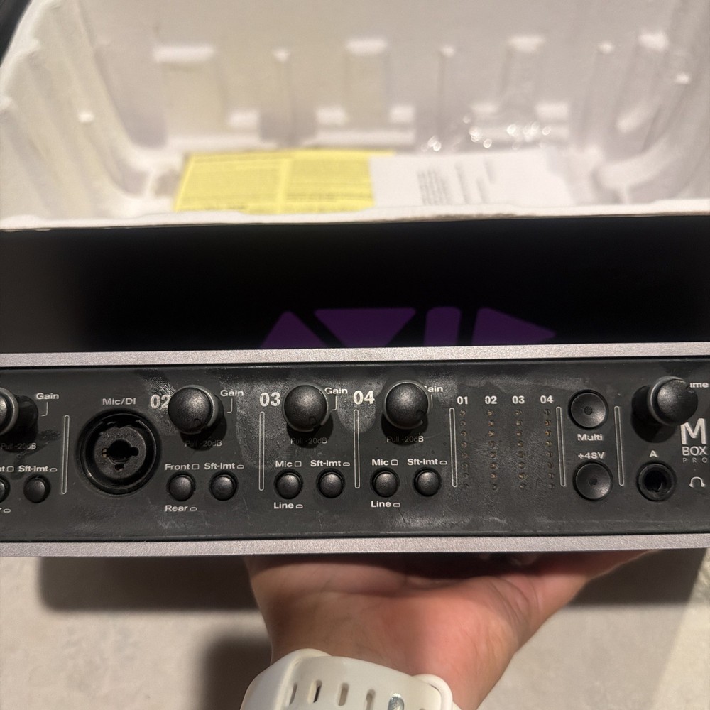 Avid Pro Tools + Mbox Pro 8x8 High-Resolution Audio Interface Studio Bundle
