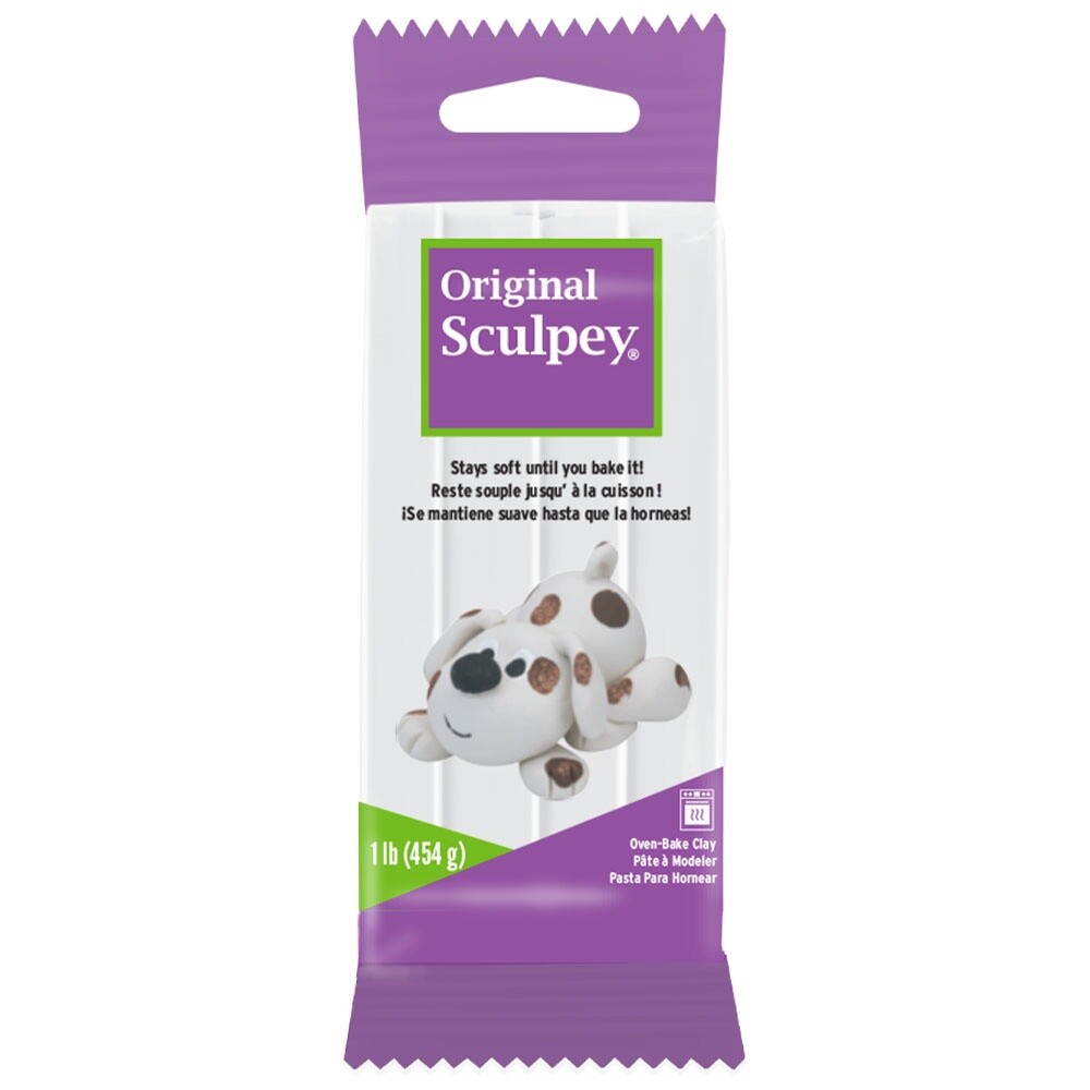 Sculpey Original Polymer Clay 1lb White