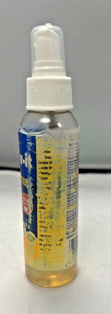 De-Solv-it Citrus Solution 4oz pump damaged labels