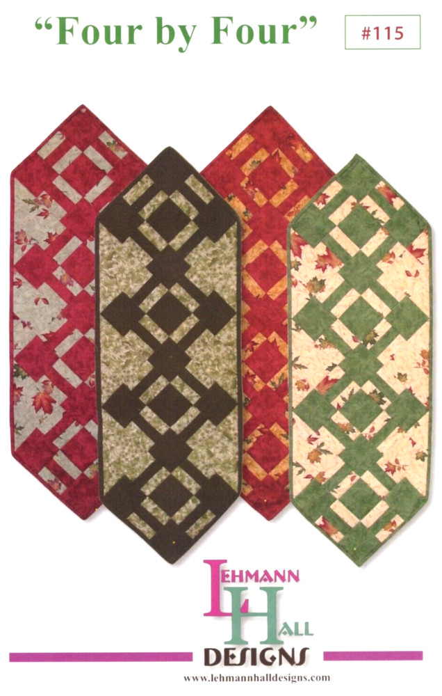 Four by Four Runner Pattern 115 by Lehmann Hall Designs