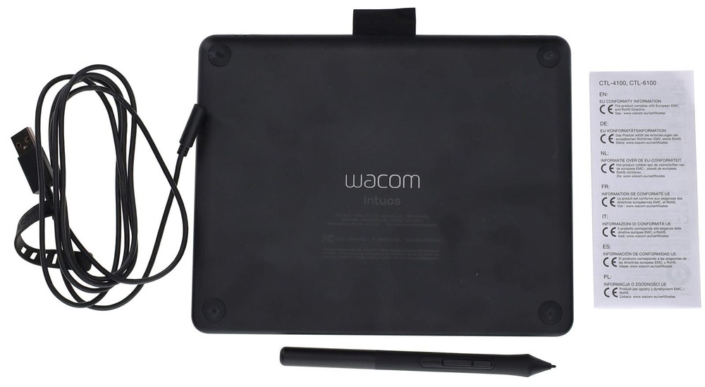 WACOM CTL-4100 7" ENTRY-LEVEL GRAPHICS TABLET w/ PEN & USB CABLE