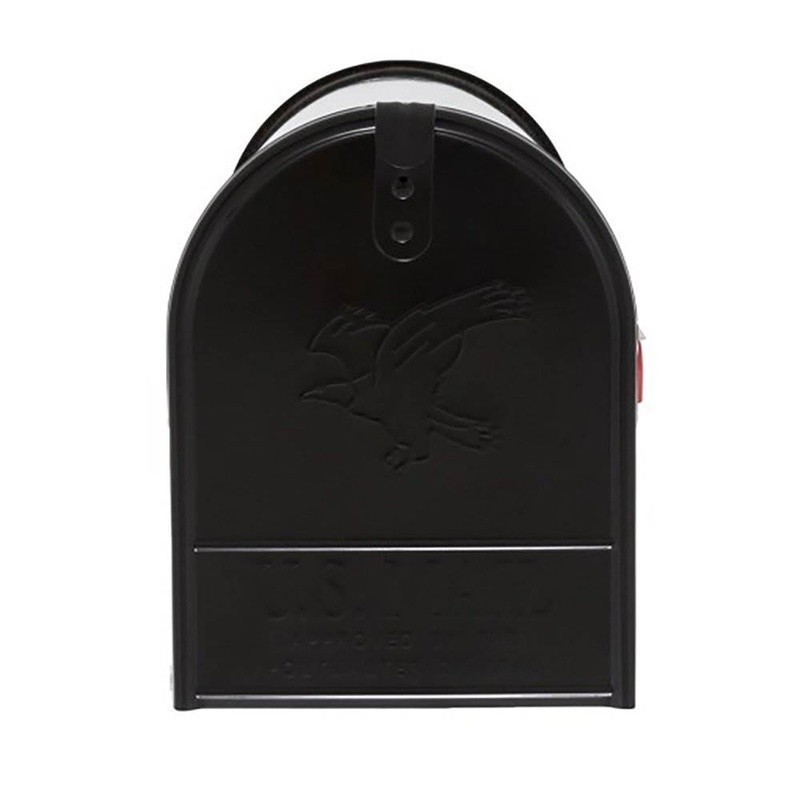 Elite Galvanized Steel, Large, Post-Mount Mailbox