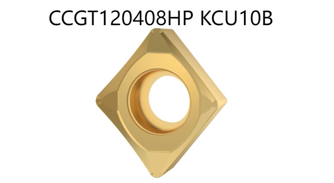 5  PCS  ORIGINAL  INSERTS    CCGT120408HP KCU10B