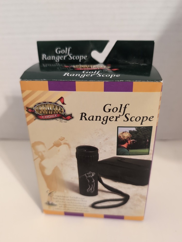 Ultimate Choice Golf Range Scope & Case NEW In Box