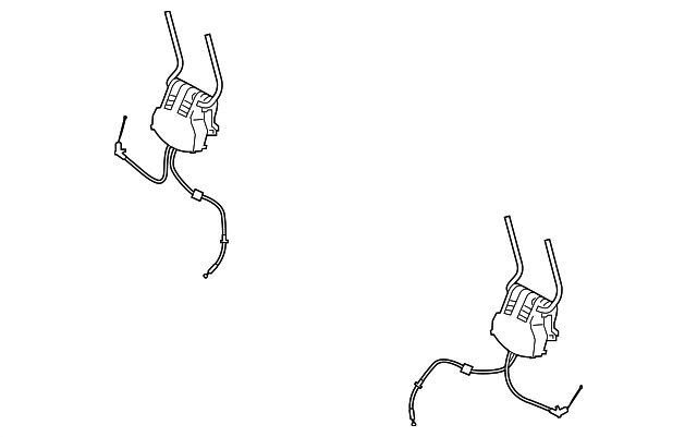 Genuine Ford Headrest Bracket LU5Z-7865500-E