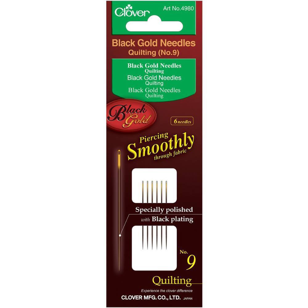 Clover, Black Gold Quilting Needles