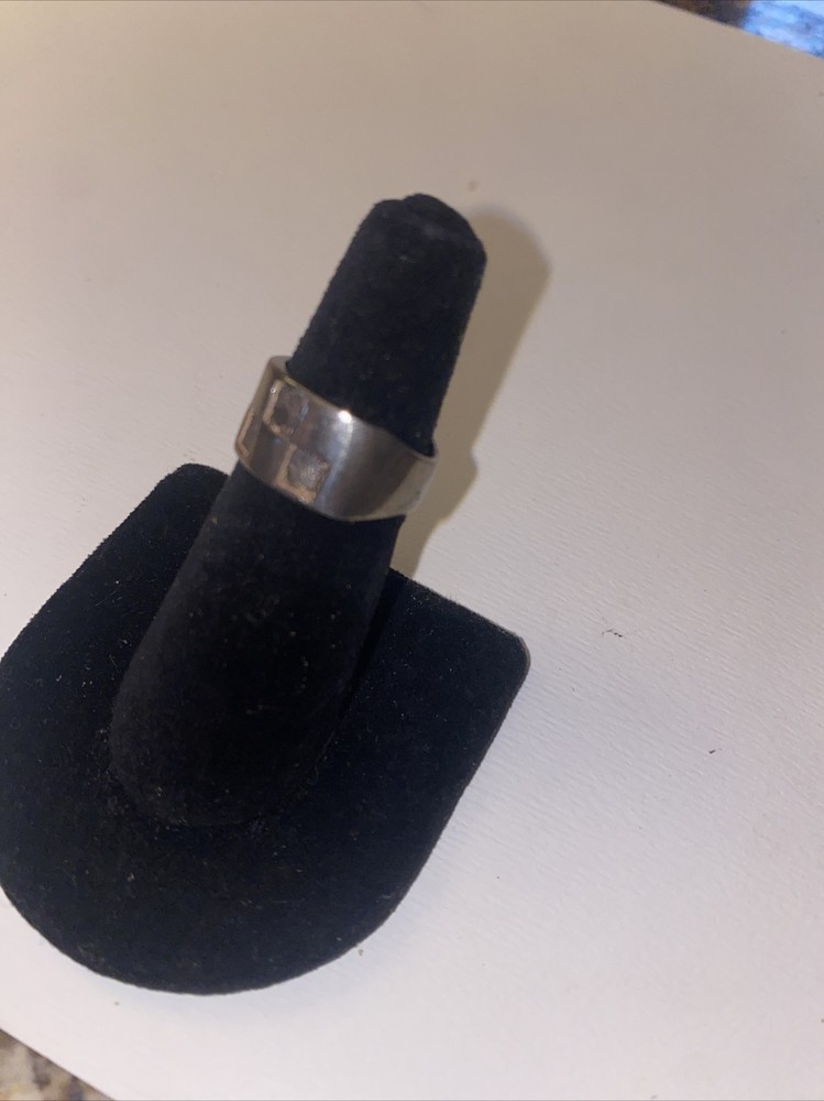 Vintage Sterling Silver Ring Size 5.75 Unisex