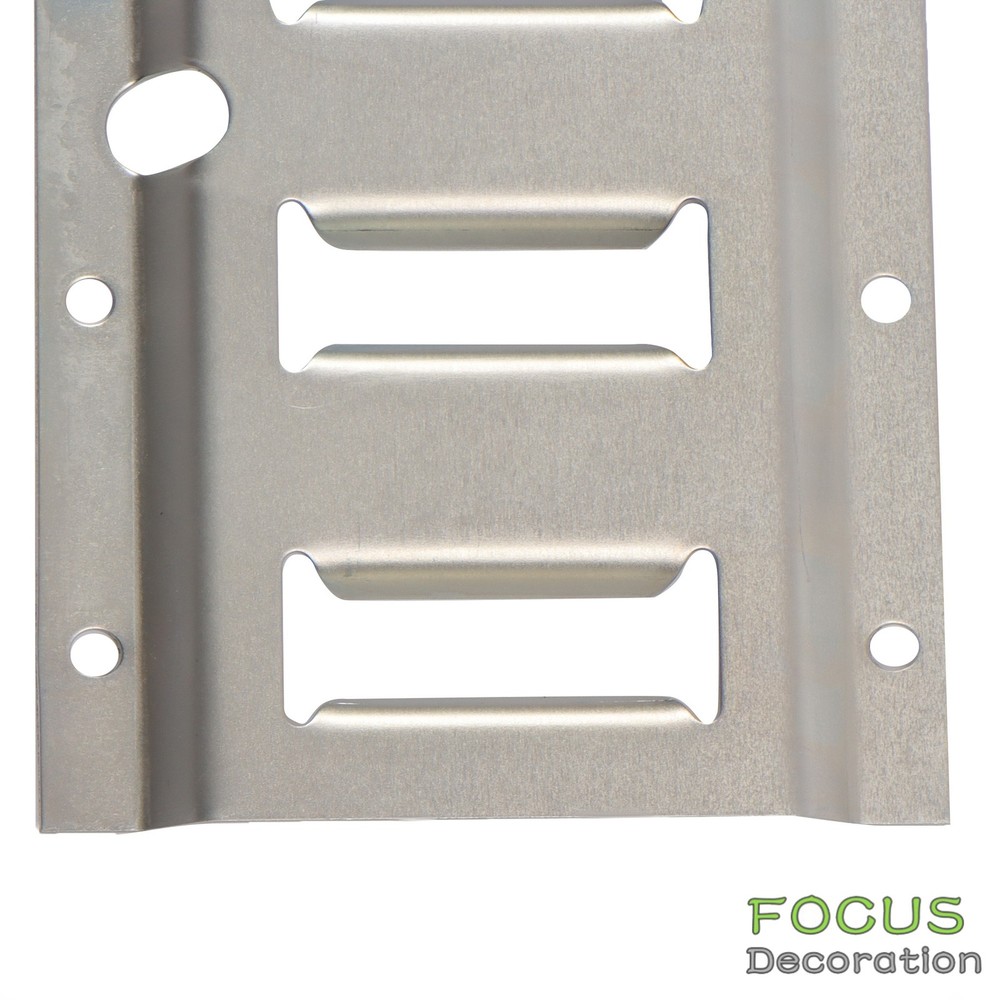 Flexible 6 Pack 5' E Track Tie Down Rail System Silver Heavy Loads Secure Cargo