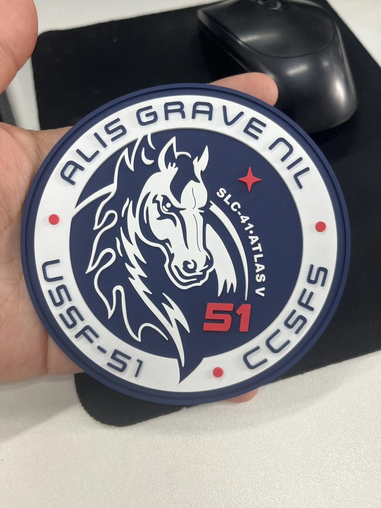 ULA USSF-51 Official Mission Patch PVC