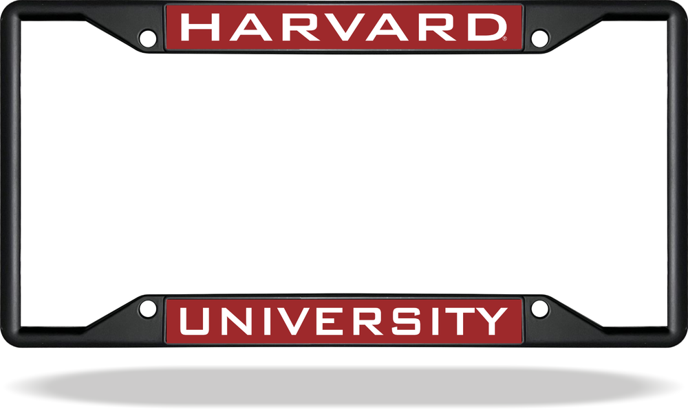 Harvard University Black License Plate Frame