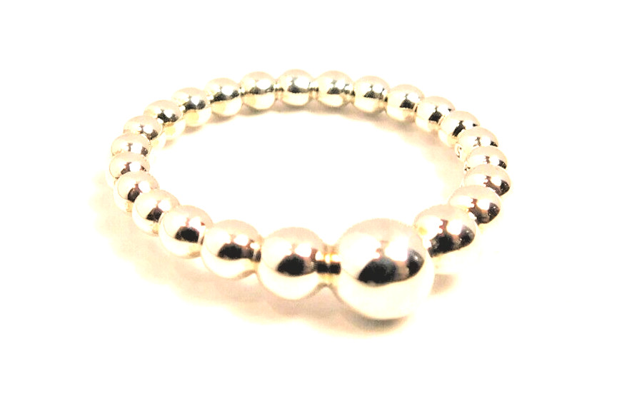 Authentic Pandora Ring, String of Beads, #197536