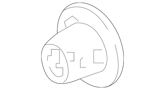 Genuine GM Front Side Turn Signal Lamp Socket 23507119