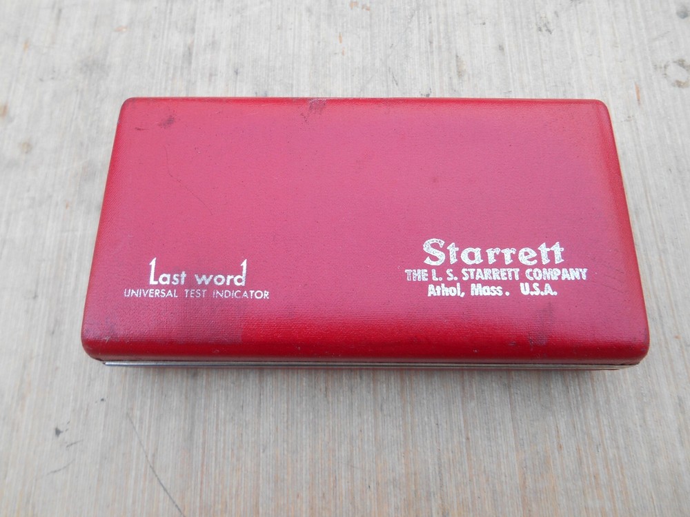STARRETT 711 LASTWORD DIAL INDICATOR , .0005"
