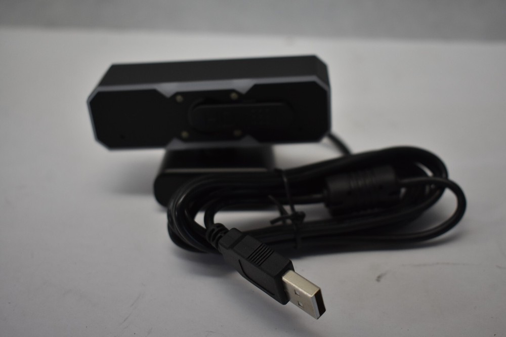 Soomfon Gaming Webcam 1080P 60FPS USB Streaming Camera w Adjustable Light