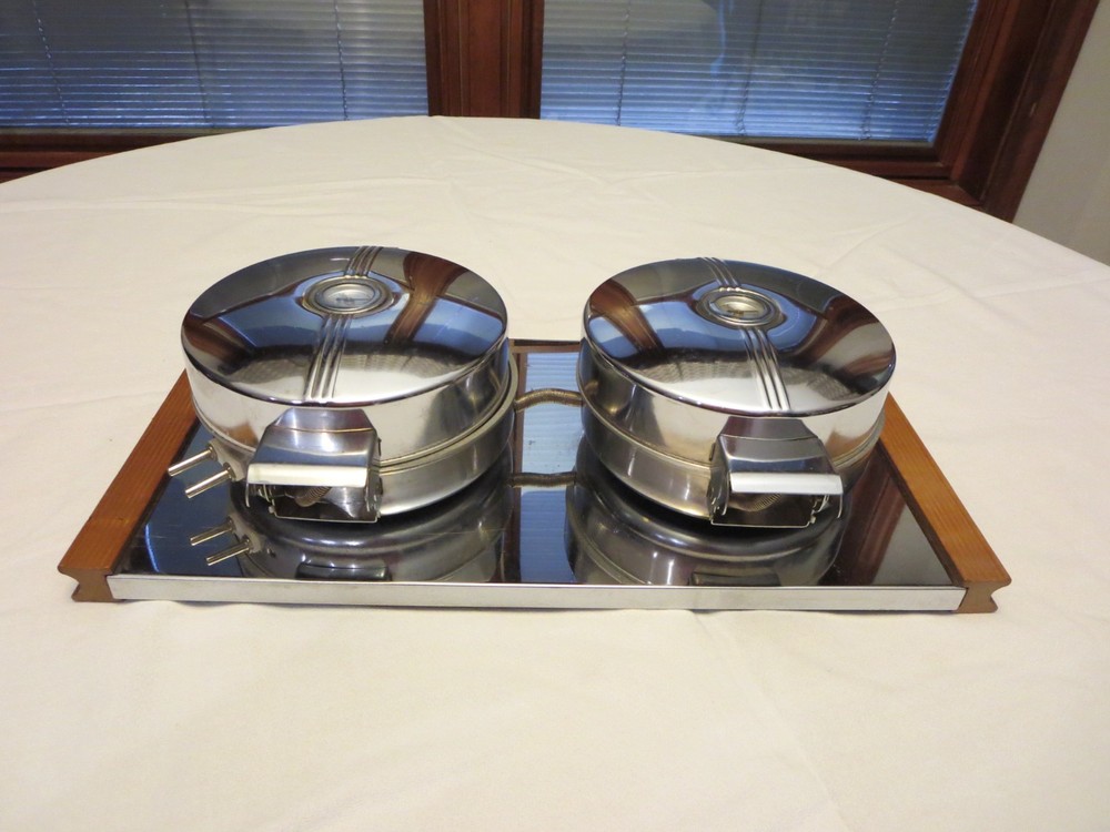Vintage Toastmaster Double Chrome Waffle Maker