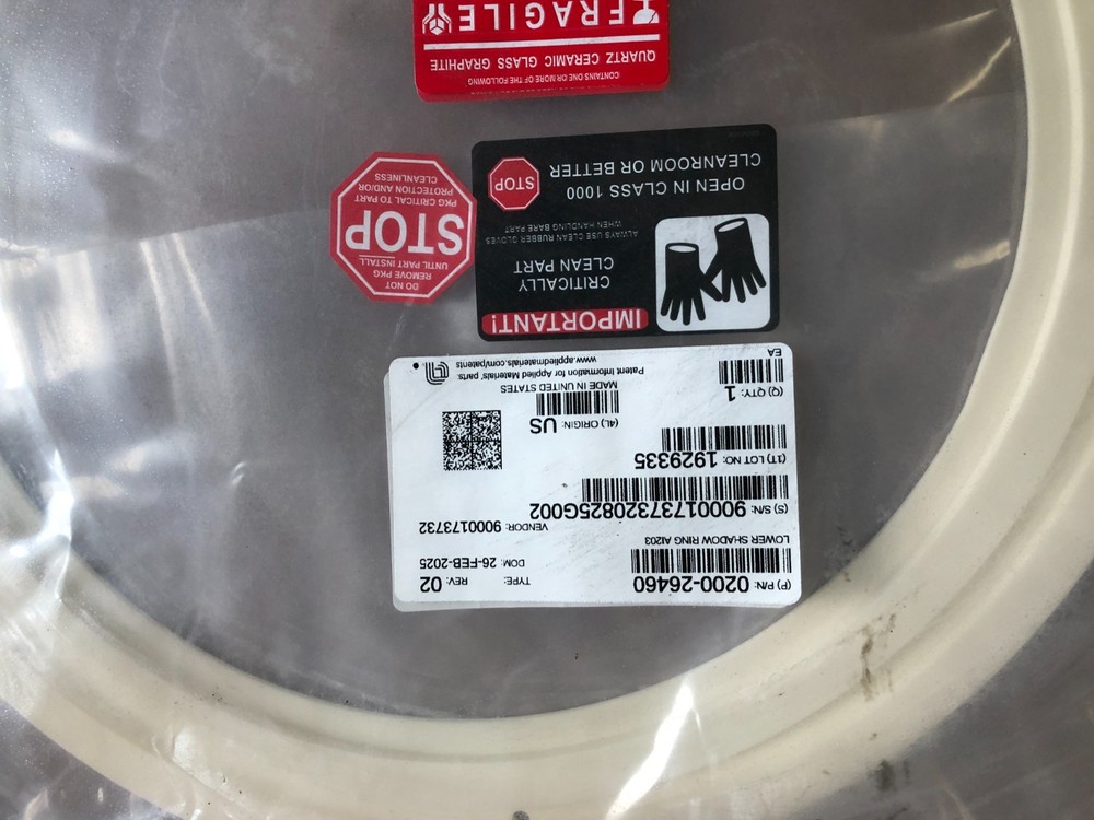 AMAT 0200-26460 Lower Shadow Ring A1203 New