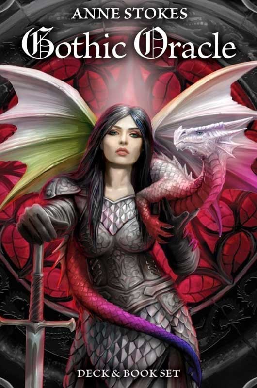Anne Stokes Gothic Oracle 48 Card Deck & Guide Booklet for Divination Reading