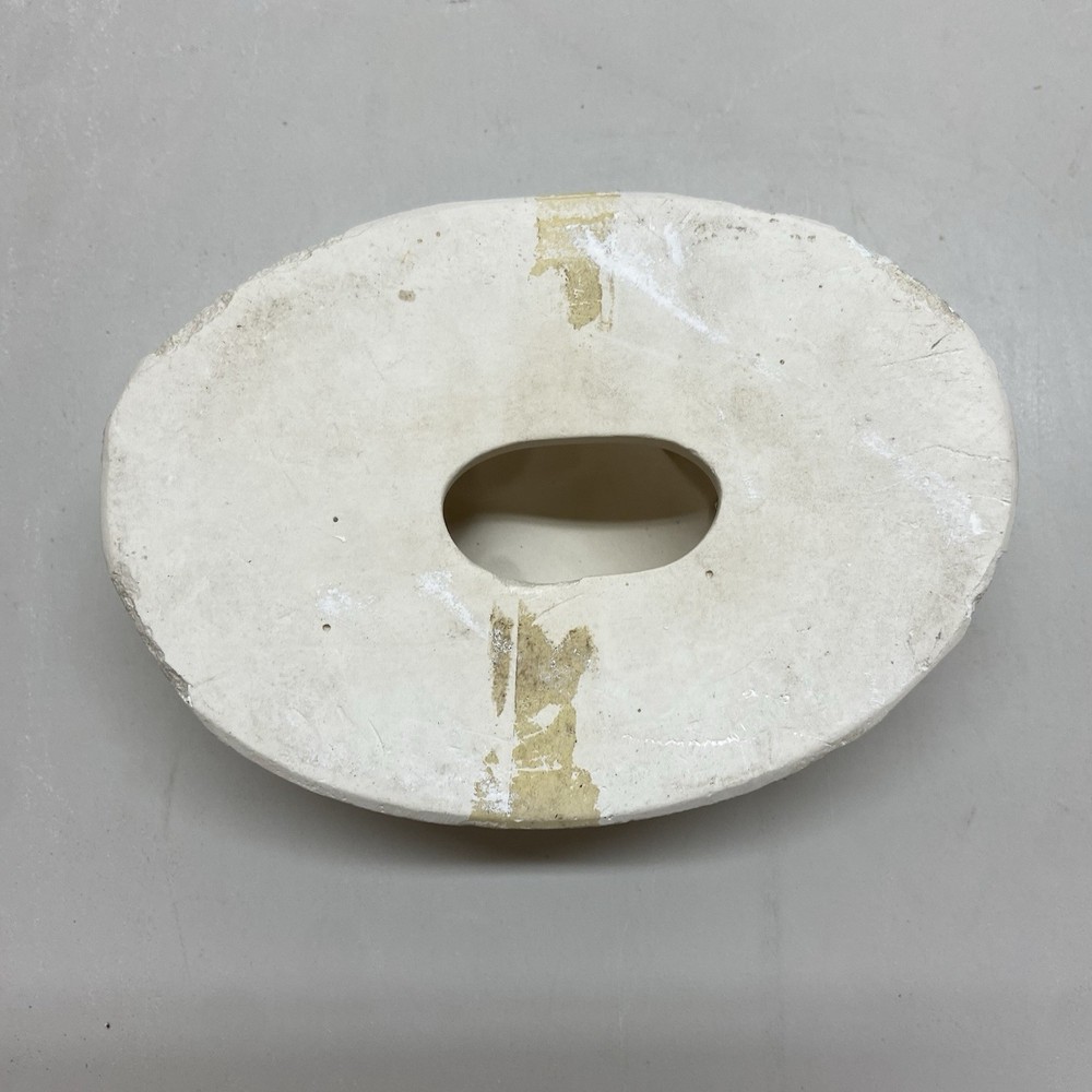 Ceramic Slip Casting Mold Avocado Fruit Face Plaque