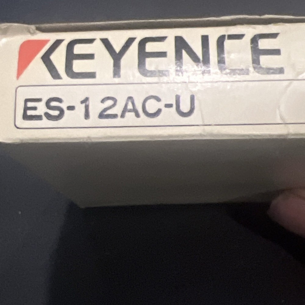Keyence,ES-12AC-U,Proximity Switch Amplifier NOS. (KY19)