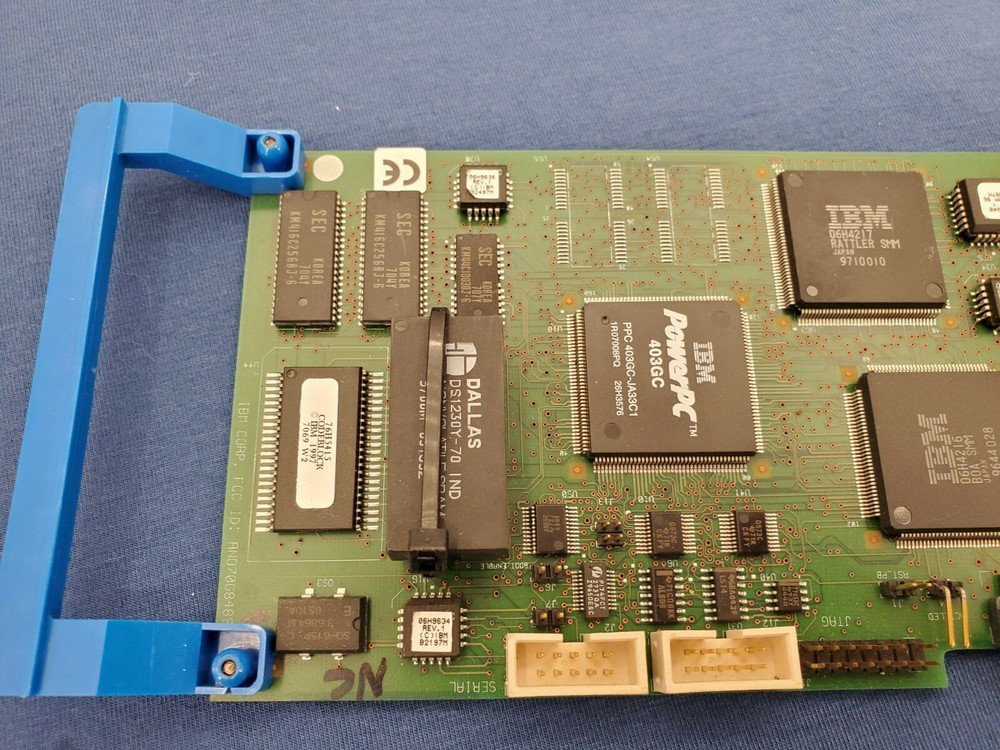 3CH PCI SCSI RAID Controller IBM FRU 76H6875 ServeRAID Working Pull 3 Channel
