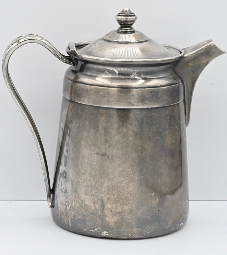 Sheraton KETTLE Pitcher 64oz Reed & Barton Silver Soldered 2858