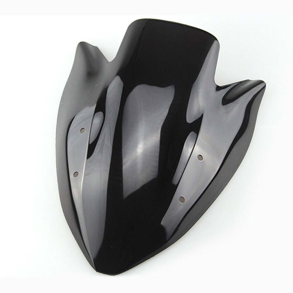 Black ABS Front Windshield Windscreen For Kawasaki 2003 2004 2005 2006 Z1000