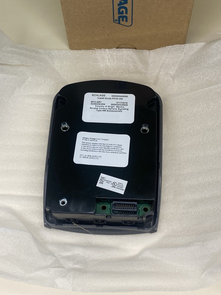 SCHLAGE MT2-GRY CARD READER