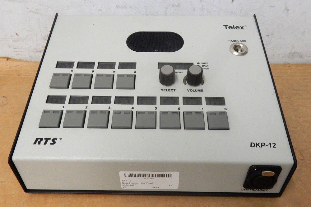 RTS	DKP-12 Desk Intercom Key Panel