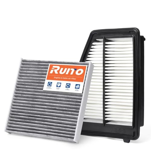 Cabin Engine Air Filter Kit Fits 2013-2015 ILX, 2012-2015 CIVIC
