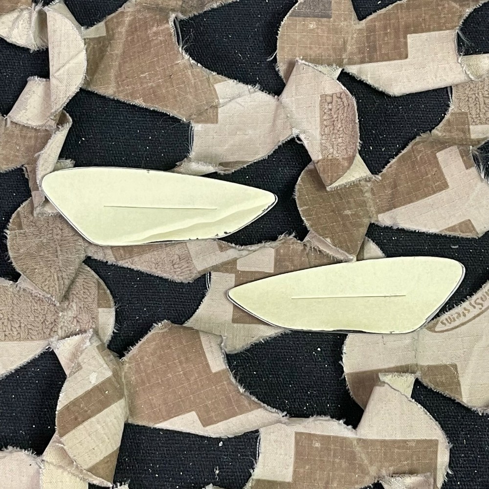 NEW Dye Rotor Bottom Shell Logo Set - Left & Right - Orange