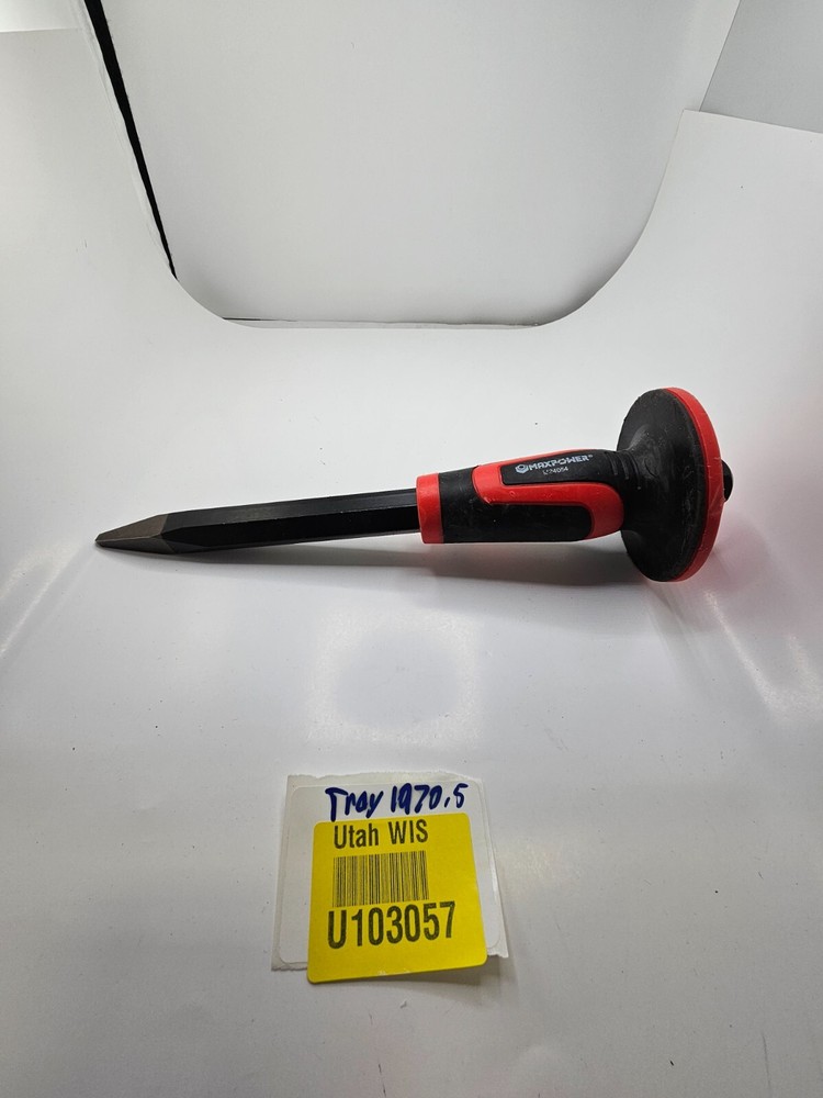 MAXPOWER NAIL PULLER PRY BAR M24054 11 inch Point Chisel