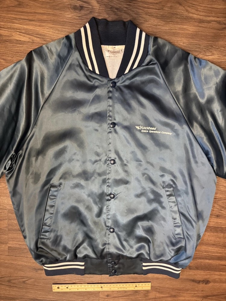 Vintage Lockheed - Space Shuttle Satin Jacket