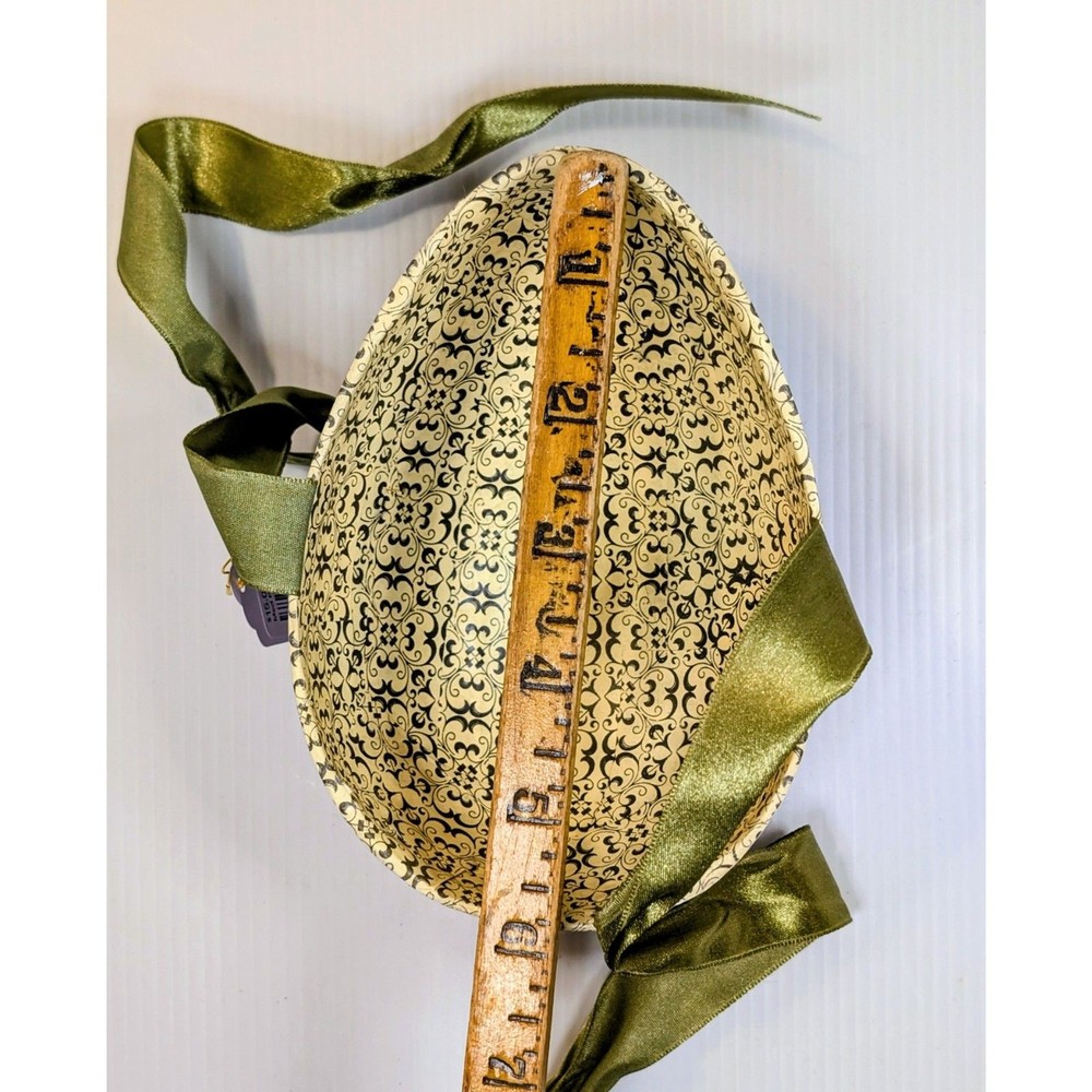 Handmade 6" Papier-Mâché Easter Egg Candy Container