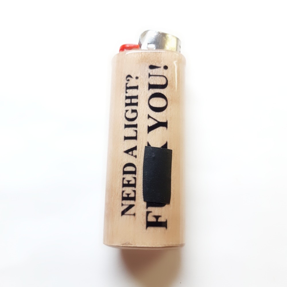 Need a Light? Lighter Case Holder Sleeve Cover Fits Bic Lighters