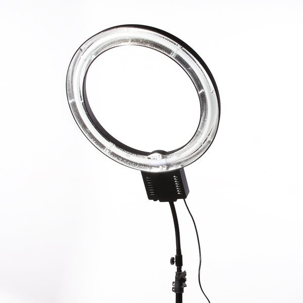 Dimmable Continuous Lighting Fluorescent Studio Photo Ring Light Lamp 65W Hot