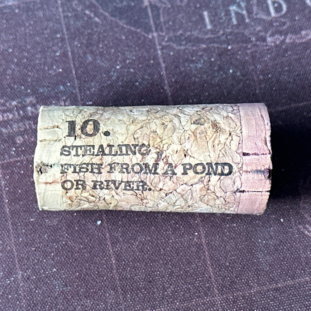 19 Crimes Cork No10 - Stealing Fish from a Pond or River