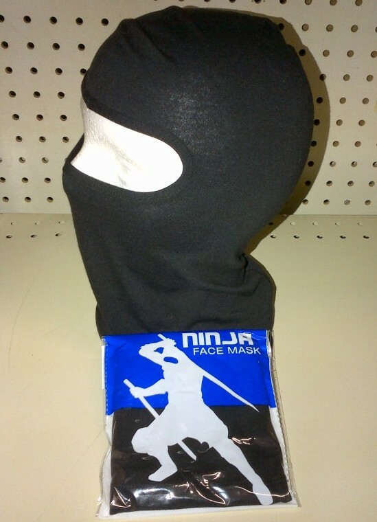 ADULT NINJA FACE MASK
