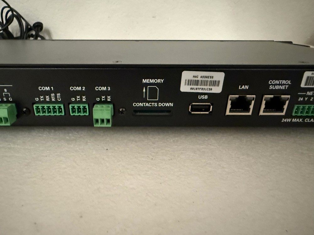 Crestron CP3N 3 Series Controller Host System Rack Mountable MSIP-REM-ERO-CP3N