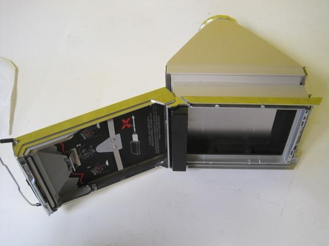 OLYMPUS PM-DL-3 MICROSCOPE LARGE CAMERA ADAPTER W/ POLAROID BACK PM-CP-3 USED