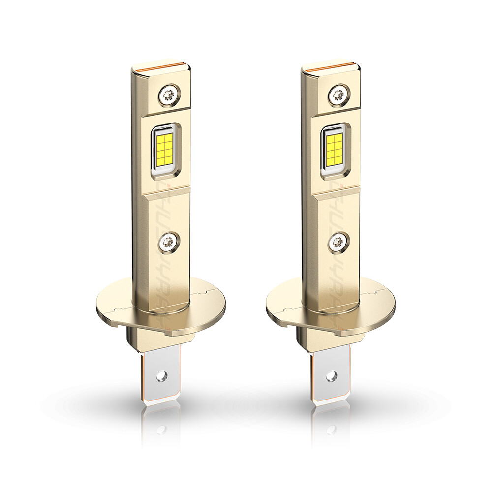 4x H1 LED Headlight Bulbs Conversion Kit High Low Beam Super Bright 10000K White