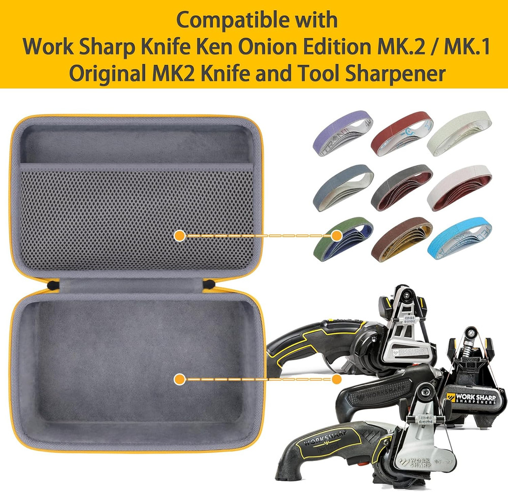 Co2Crea Hard Travel Case Replacement for Work Sharp Knife & Tool Sharpener Ken O
