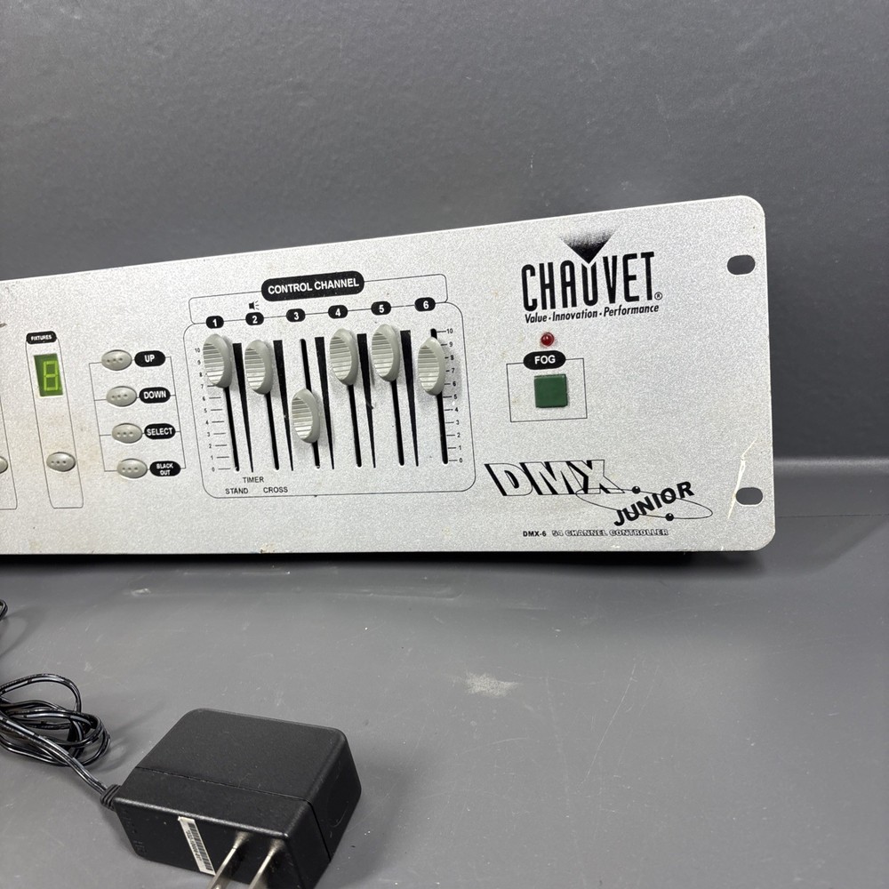 Chauvet DMX 6 Junior Light Controller Tested Works