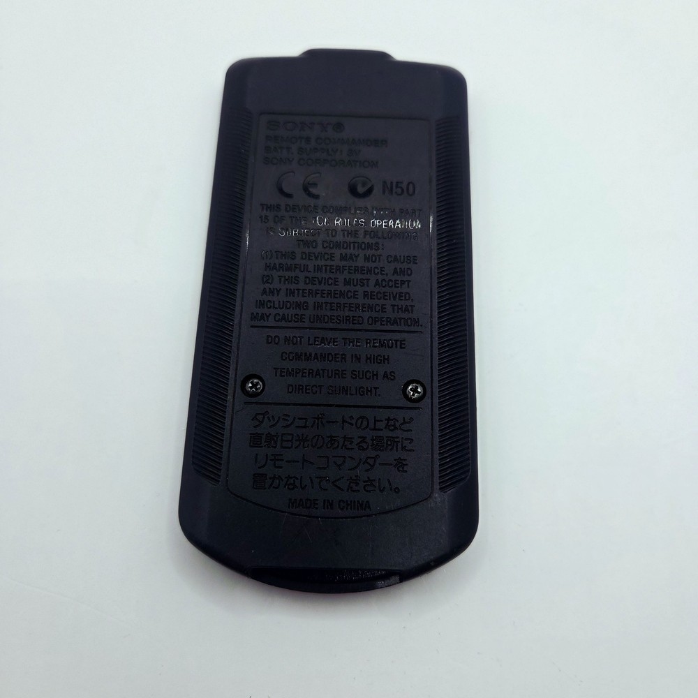 SONY INCAR HIFI REMOTE CONTROL - MODEL: RM-X140 - Missing Battery Tray Untested
