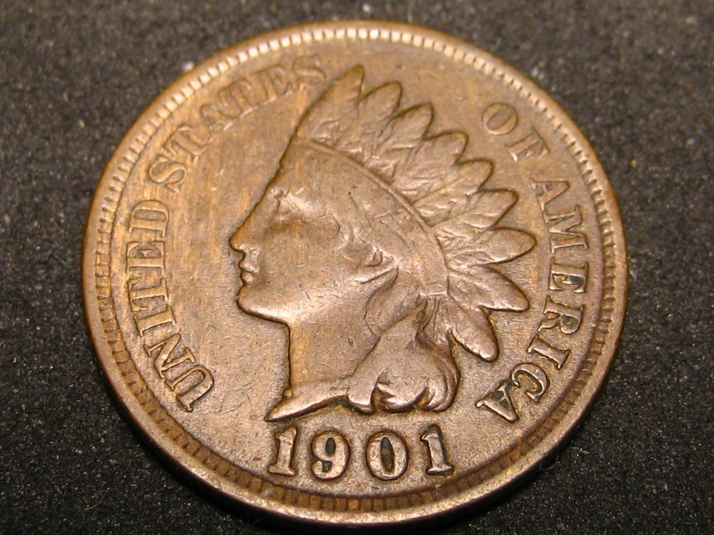 1901 Indian Head Cent VG