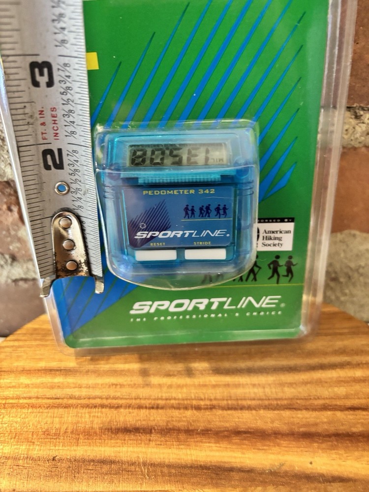 SPORTLINE Electronic Pedometer 342 NIP Distance
